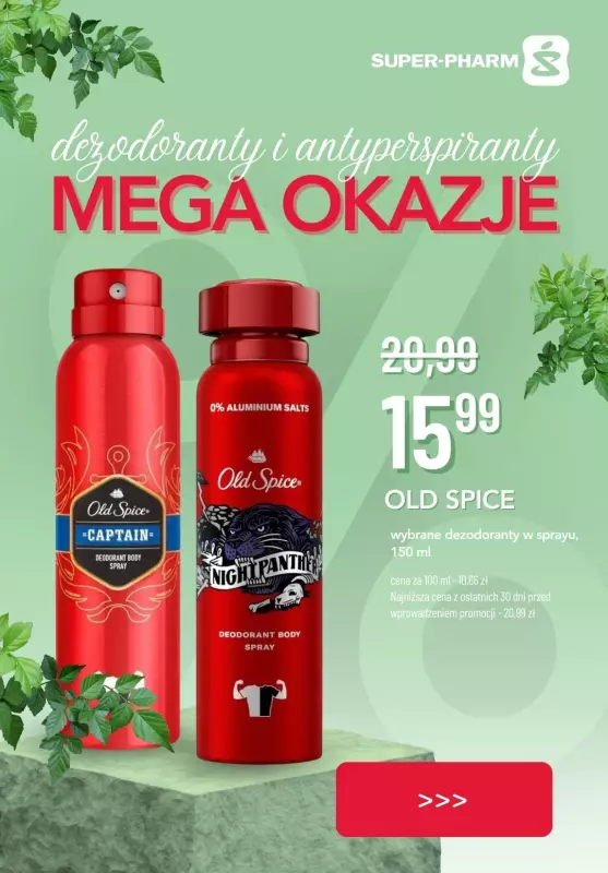 Super-Pharm - gazetka promocyjna Dezodoranty i antyperspiranty MEGA OKAZJE od czwartku 06.06 do środy 12.06