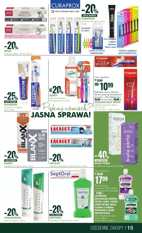 Super-Pharm - gazetka promocyjna CHWILA dla siebie CHWILA dla zdrowia od czwartku 26.09 do niedzieli 13.10 - strona 15