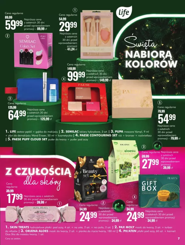 Super-Pharm - gazetka promocyjna Gazetka Sekret Świątecznego zachwytu od poniedziałku 02.12 do wtorku 24.12 - strona 7