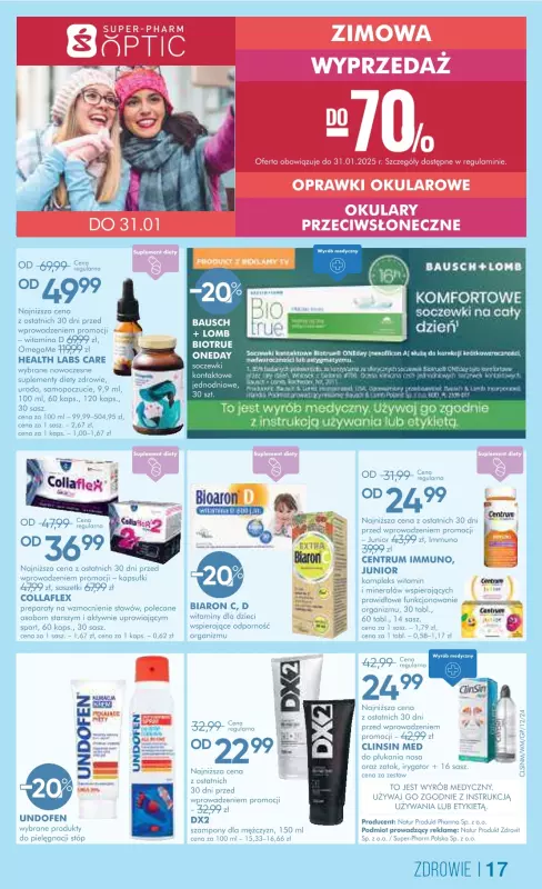 Super-Pharm - gazetka promocyjna Gazetka Winter Sale od środy 08.01 do środy 22.01 - strona 17