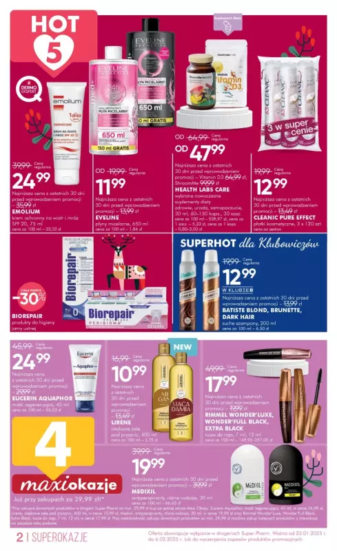 Super-Pharm - gazetka promocyjna Winter Sale od czwartku 23.01 do czwartku 06.02 - strona 2