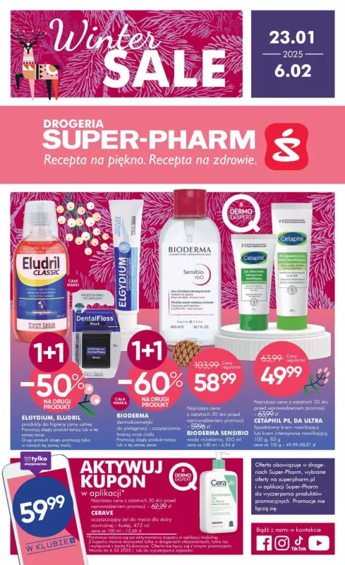 Super-Pharm - gazetka promocyjna Winter Sale od czwartku 23.01 do czwartku 06.02