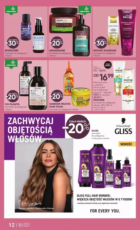 Super-Pharm - gazetka promocyjna Sekret pięknych włosów od piątku 14.02 do czwartku 27.02 - strona 12