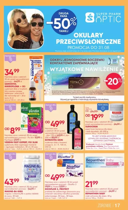 Super-Pharm - gazetka promocyjna Recepta na piękno. Recepta na zdrowie od piątku 18.04 do niedzieli 04.05 - strona 17