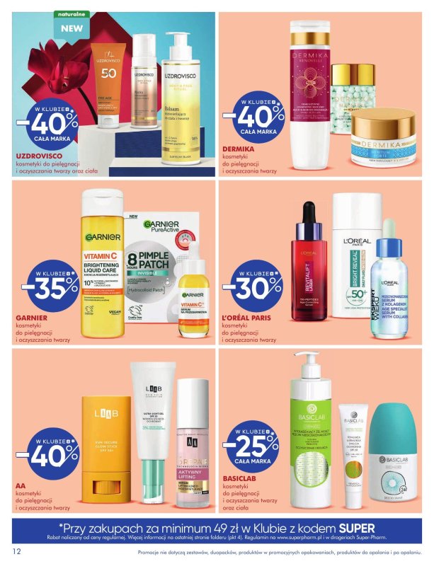 Super-Pharm - gazetka promocyjna Gazetka od środy 18.06 do niedzieli 13.07 - strona 12