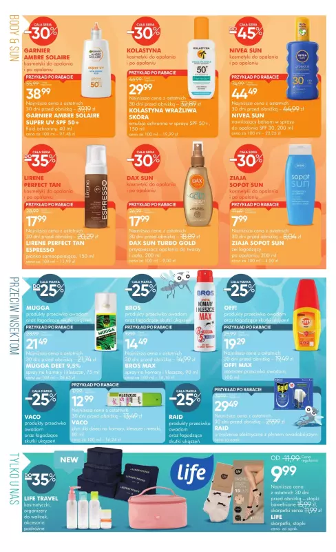 Super-Pharm - gazetka promocyjna Gazetka Summer Sale od środy 18.06 do czwartku 03.07 - strona 4