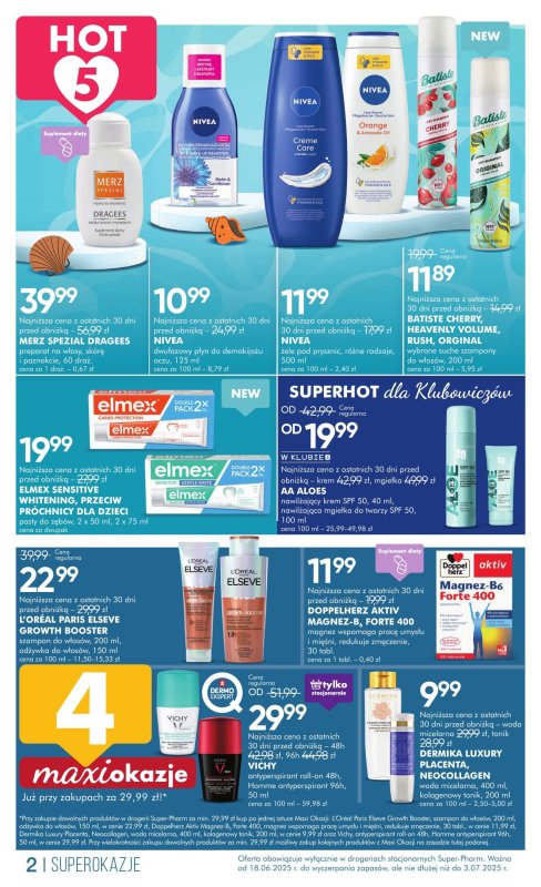 Super-Pharm - gazetka promocyjna Gazetka Summer Sale od środy 18.06 do czwartku 03.07 - strona 2