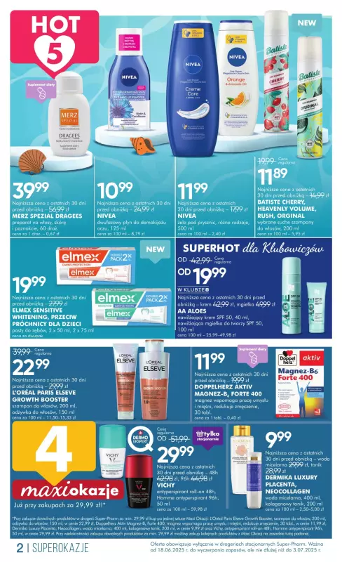 Super-Pharm - gazetka promocyjna Gazetka Summer Sale od środy 18.06 do czwartku 03.07 - strona 2