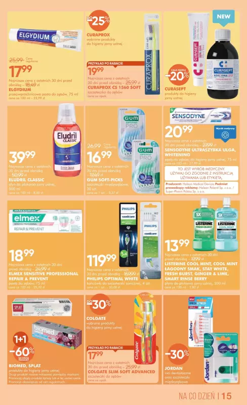 Super-Pharm - gazetka promocyjna Gazetka Summer Sale od piątku 04.07 do piątku 18.07 - strona 15