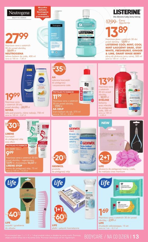 Super-Pharm - gazetka promocyjna Gazetka od soboty 19.07 do niedzieli 03.08 - strona 13