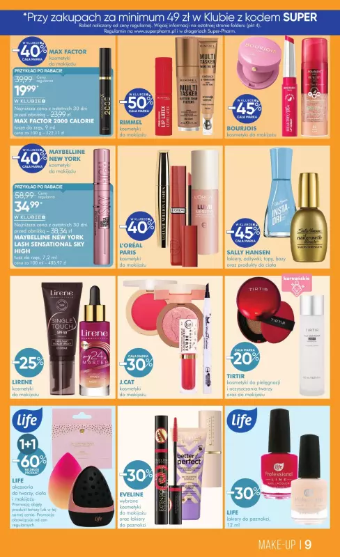 Super-Pharm - gazetka promocyjna Gazetka od piątku 22.08 do środy 03.09 - strona 9