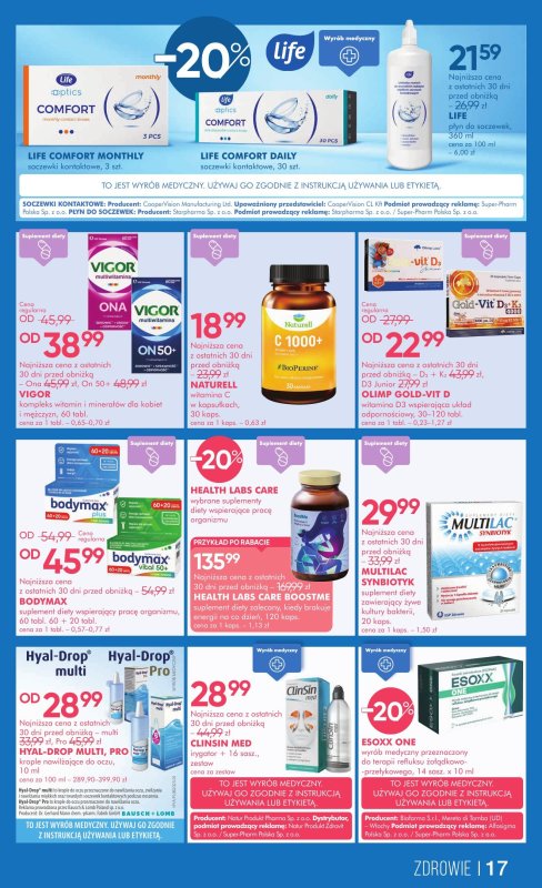 Super-Pharm - gazetka promocyjna Gazetka od czwartku 04.09 do środy 17.09 - strona 17
