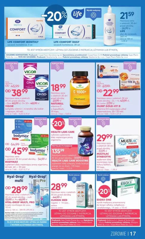 Super-Pharm - gazetka promocyjna Gazetka od czwartku 04.09 do środy 17.09 - strona 17