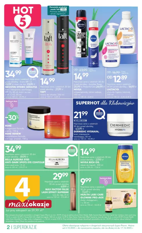 Super-Pharm - gazetka promocyjna Kompleksowe nawilżanie   - strona 2