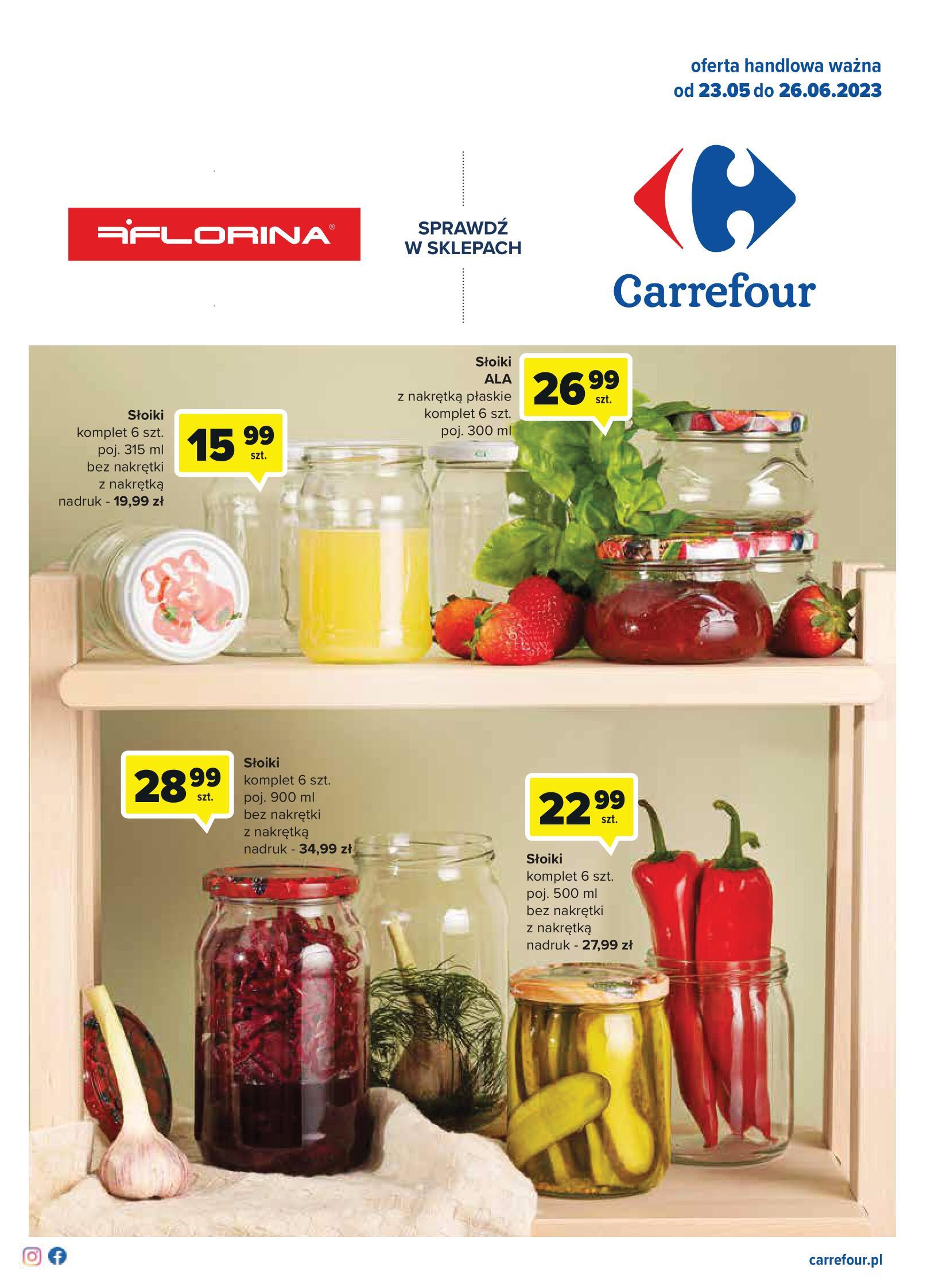 Carrefour - Gazetka Florina - strona 1