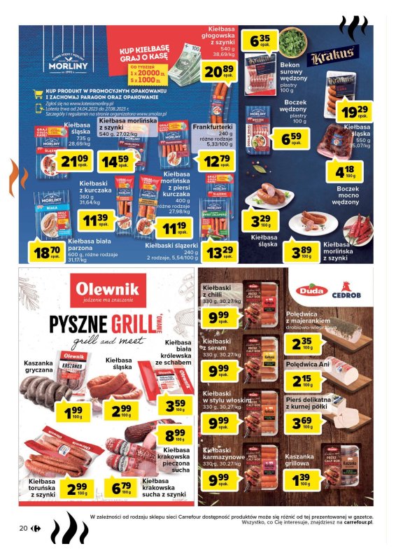 Gazetka sezon na grilla trwa