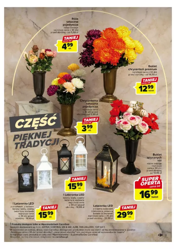 Carrefour - gazetka promocyjna Czas pełen wzruszeń od wtorku 26.09 do soboty 07.10 - strona 3