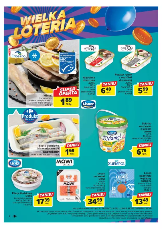 Carrefour - gazetka promocyjna Gazetka Carrefour od wtorku 26.09 do soboty 30.09 - strona 4