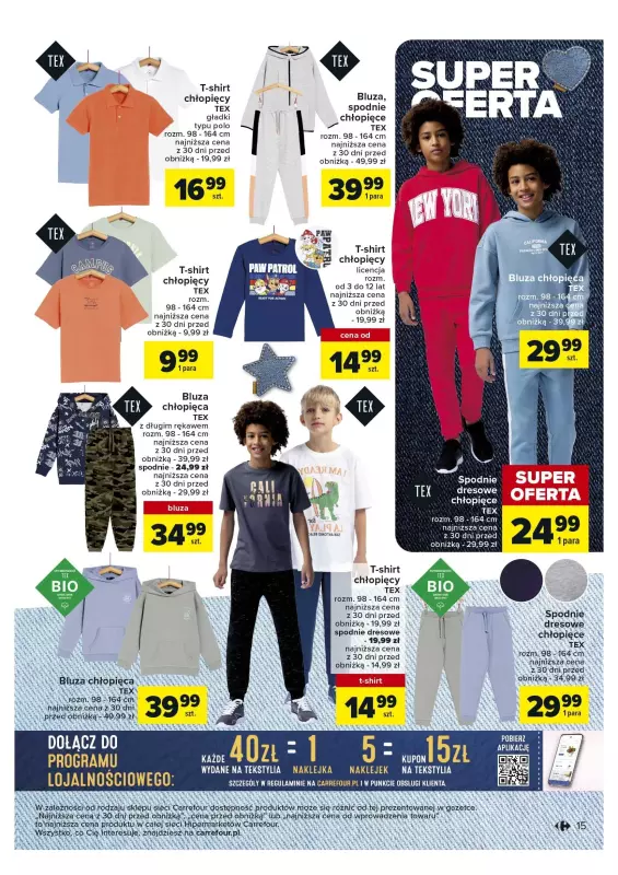 Carrefour - gazetka promocyjna Gazetka Jeans od wtorku 20.02 do soboty 02.03 - strona 15