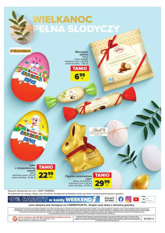Carrefour - gazetka promocyjna Gazetka Wyjątkowo pyszna Wielkanoc od wtorku 19.03 do soboty 30.03 - strona 16