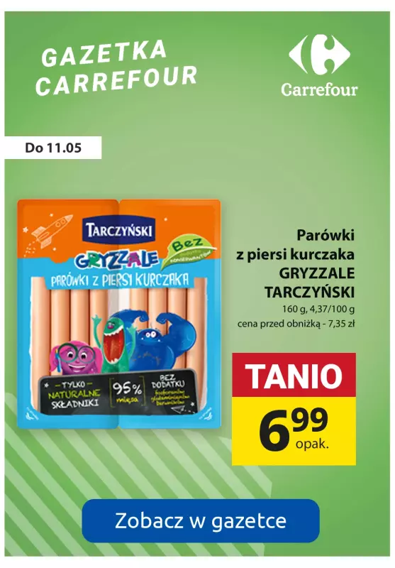 Carrefour - gazetka promocyjna SUPER tanio! od poniedziałku 06.05 do soboty 11.05 - strona 6