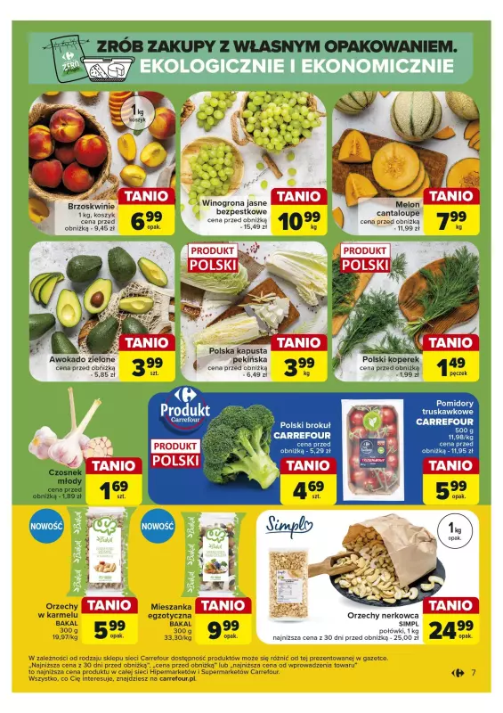 Carrefour - gazetka promocyjna Gazetka Superoferty tygodnia od poniedziałku 10.06 do soboty 15.06 - strona 7