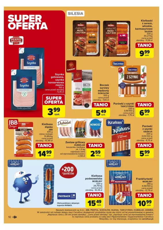 Carrefour - gazetka promocyjna Gazetka Superoferty tygodnia od poniedziałku 10.06 do soboty 15.06 - strona 10