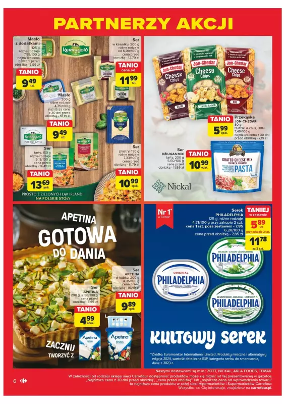 Carrefour - gazetka promocyjna Gazetka Carrefour Partnerzy akcji od wtorku 09.07 do soboty 20.07 - strona 6