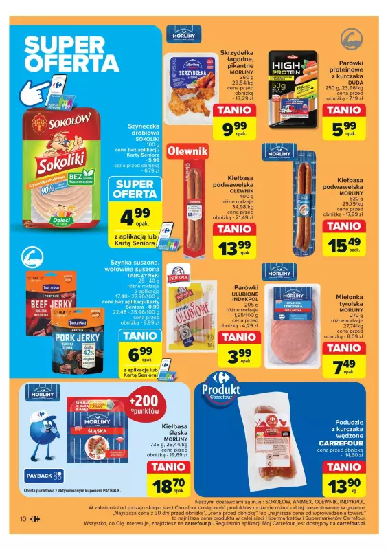 Carrefour - gazetka promocyjna Gazetka Superoferty tygodnia od poniedziałku 22.07 do soboty 27.07 - strona 10