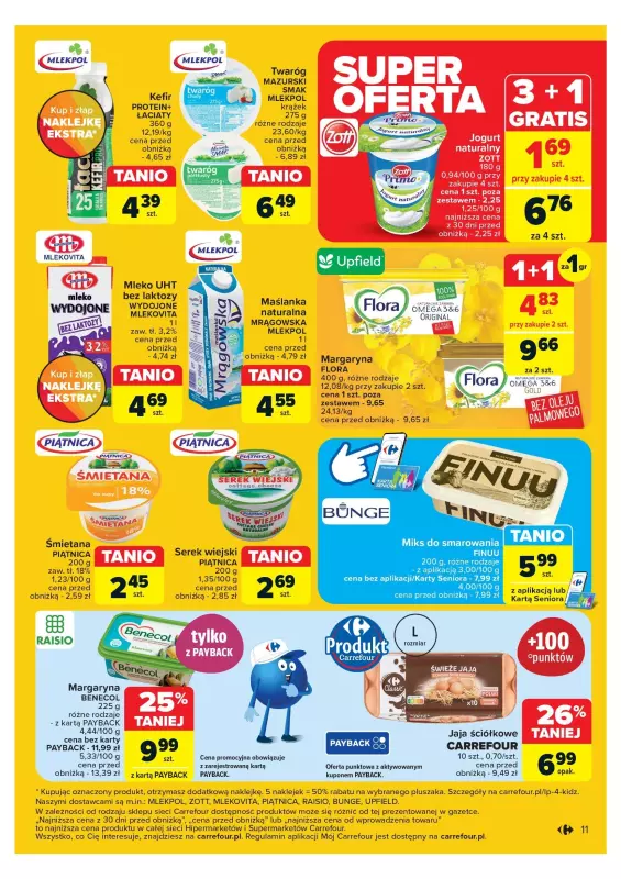 Carrefour - gazetka promocyjna Gazetka Superoferty tygodnia od poniedziałku 22.07 do soboty 27.07 - strona 11