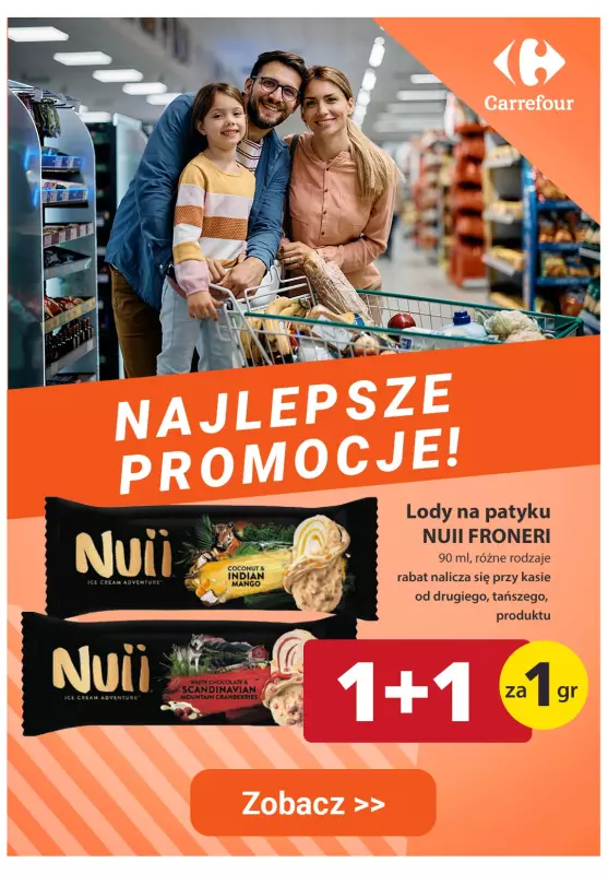 Carrefour - gazetka promocyjna Najlepsze PROMOCJE od poniedziałku 29.07 do soboty 03.08