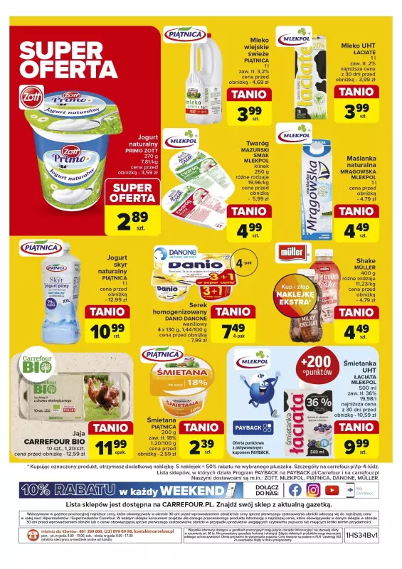 Carrefour - gazetka promocyjna Gazetka Superoferty tygodnia od poniedziałku 19.08 do niedzieli 25.08 - strona 12