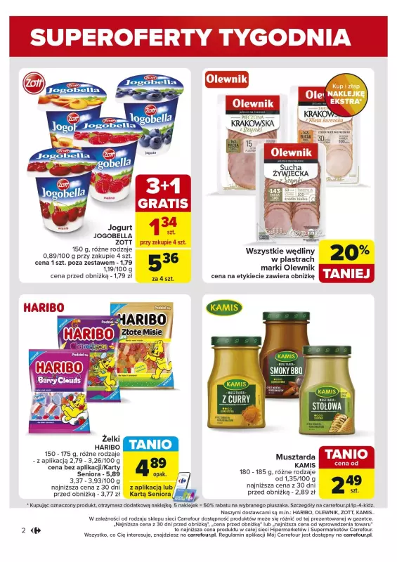 Carrefour - gazetka promocyjna Gazetka Superoferty tygodnia od poniedziałku 19.08 do niedzieli 25.08 - strona 2