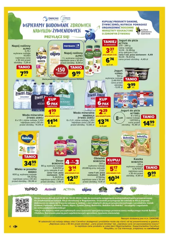 Carrefour - gazetka promocyjna Gazetka Carrefour od wtorku 27.08 do soboty 31.08 - strona 4