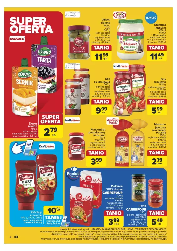 Carrefour - gazetka promocyjna Gazetka Carrefour od wtorku 10.09 do soboty 14.09 - strona 4