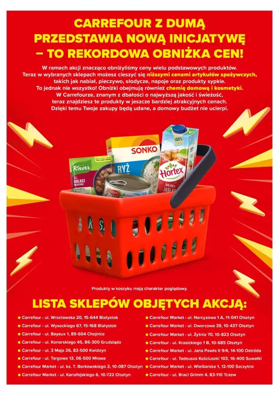 Carrefour - gazetka promocyjna Rekordowa obniżka regularnych cen od wtorku 17.09 do poniedziałku 30.09 - strona 2