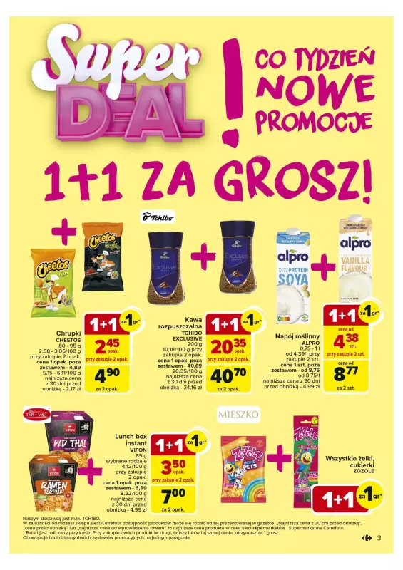 Carrefour - gazetka promocyjna Gazetka Carrefour od poniedziałku 30.09 do soboty 05.10 - strona 3