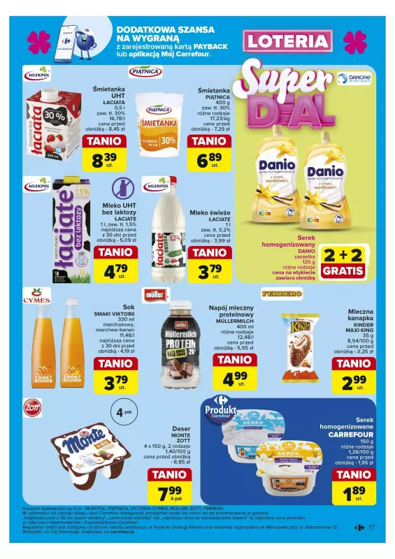 Carrefour - gazetka promocyjna Gazetka Carrefour od poniedziałku 14.10 do soboty 19.10 - strona 17