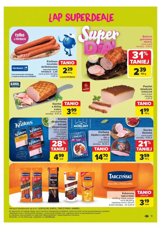 Carrefour - gazetka promocyjna Gazetka Carrefour od poniedziałku 21.10 do soboty 26.10 - strona 11