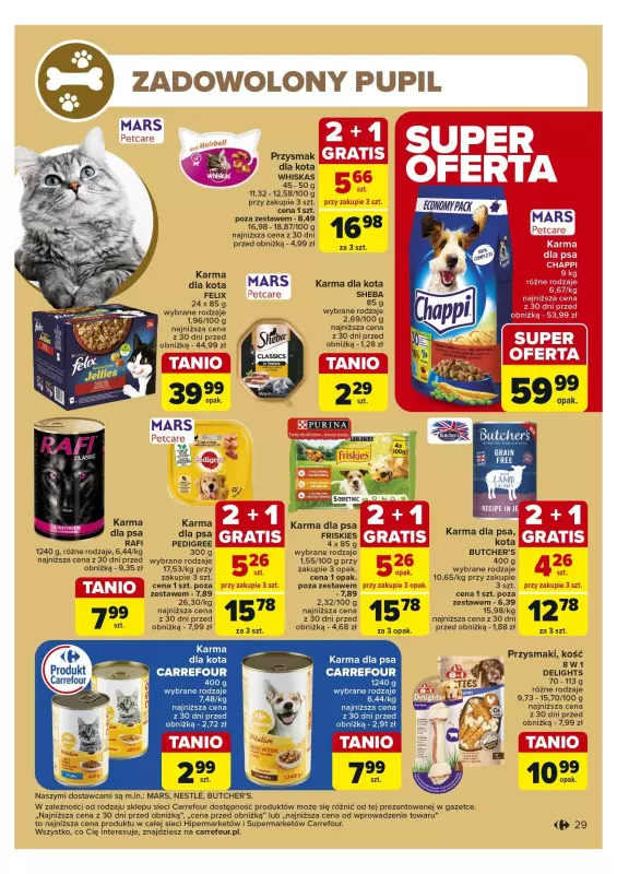 Carrefour - gazetka promocyjna Gazetka Carrefour od poniedziałku 28.10 do soboty 02.11 - strona 29