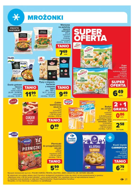 Carrefour - gazetka promocyjna Gazetka Carrefour od poniedziałku 04.11 do soboty 09.11 - strona 21