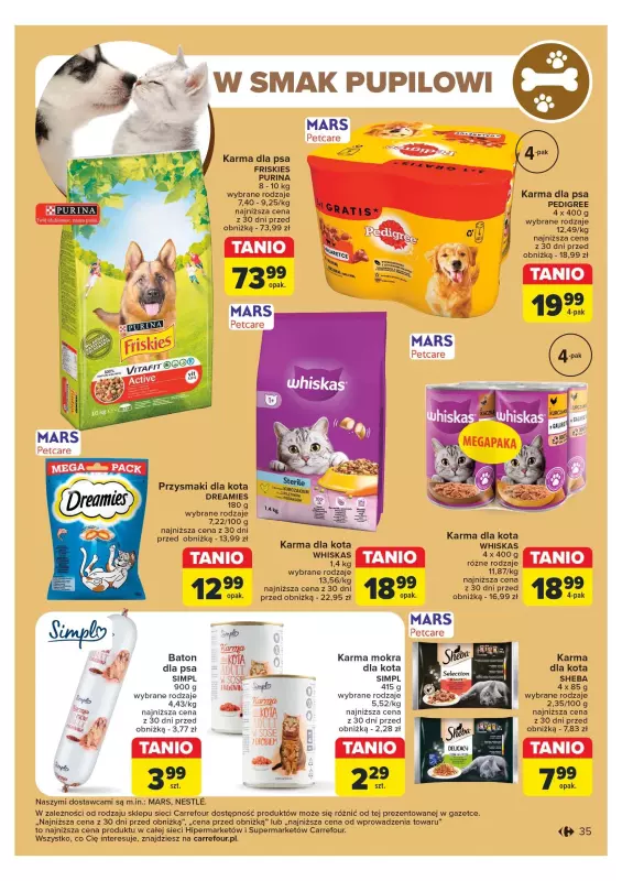 Carrefour - gazetka promocyjna Gazetka Carrefour od poniedziałku 04.11 do soboty 09.11 - strona 35