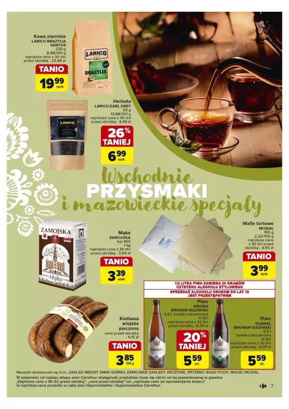 Carrefour - gazetka promocyjna Gazetka Kupujemy lokalnie od poniedziałku 04.11 do soboty 09.11 - strona 7