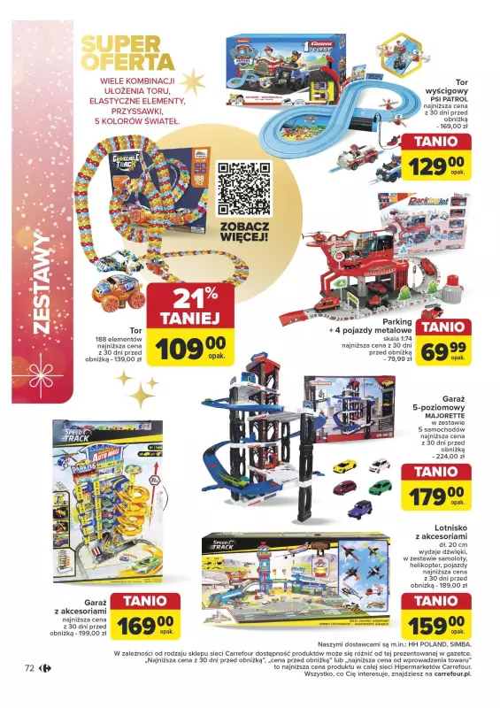 Carrefour - gazetka promocyjna Katalog Zabawek od wtorku 05.11 do wtorku 24.12 - strona 72