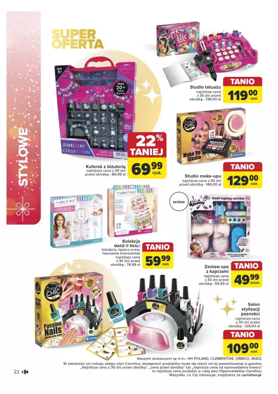 Carrefour - gazetka promocyjna Katalog Zabawek od wtorku 05.11 do wtorku 24.12 - strona 22