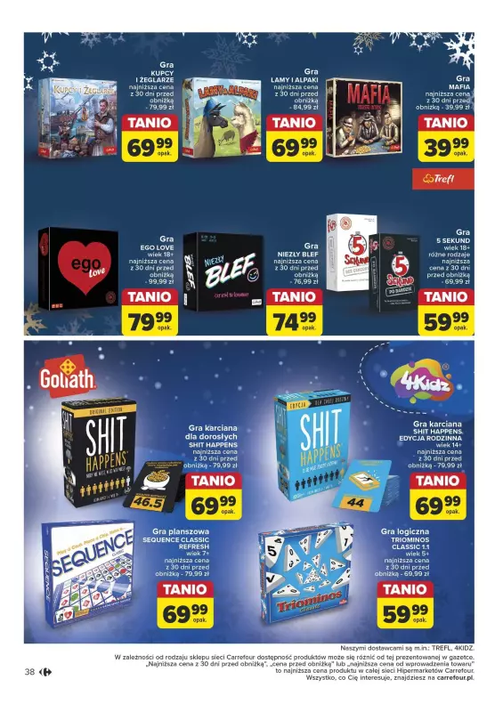 Carrefour - gazetka promocyjna Katalog Zabawek od wtorku 05.11 do wtorku 24.12 - strona 38