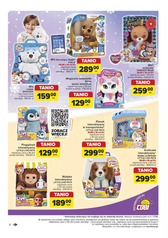 Carrefour - gazetka promocyjna Katalog Zabawek od wtorku 05.11 do wtorku 24.12 - strona 6