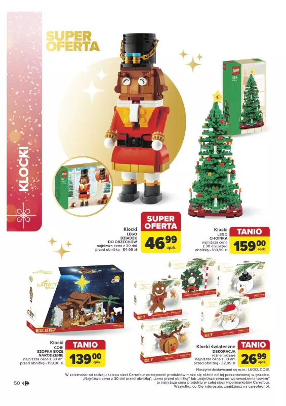 Carrefour - gazetka promocyjna Katalog Zabawek od wtorku 05.11 do wtorku 24.12 - strona 50