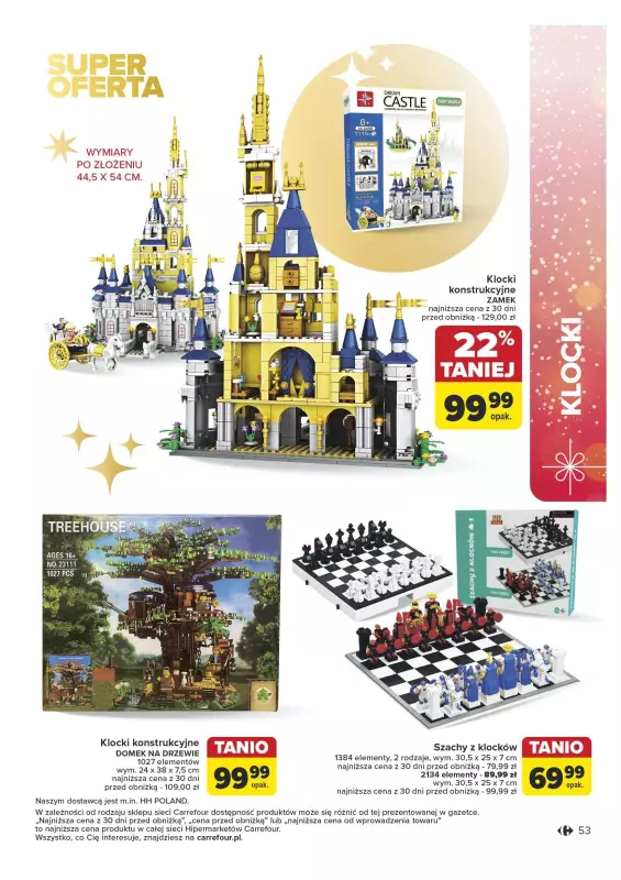 Carrefour - gazetka promocyjna Katalog Zabawek od wtorku 05.11 do wtorku 24.12 - strona 53