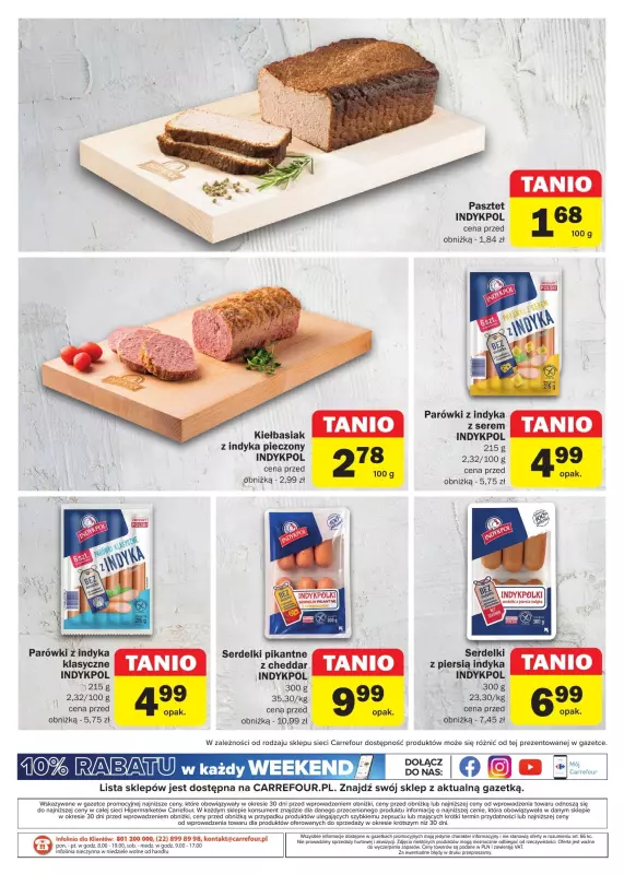 Carrefour - gazetka promocyjna Gazetka Smaczne wędliny od wtorku 19.11 do niedzieli 24.11 - strona 2